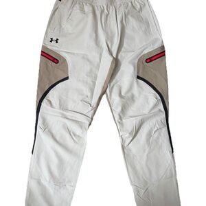 UA Under Armour Unstoppable Fitted Men's CARGO Pants Pantalon Khaki Large L